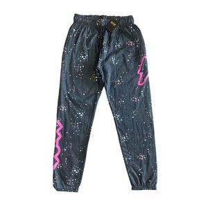 AC/DC Cinched Splatter Sweatpants NEW WITH TAGS